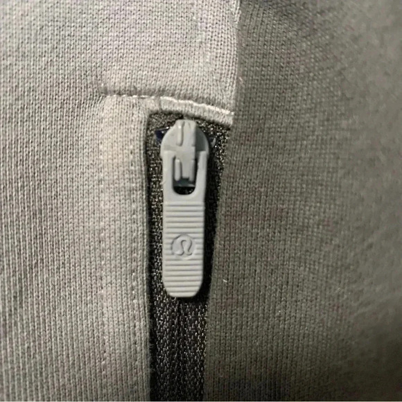 Lululemon black  grey colorblock hoodie - Picture 3 of 6
